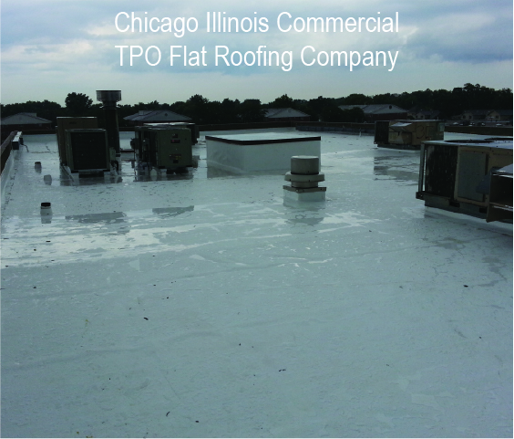 Chicago IL Commercial TPO Flat Roofing Company