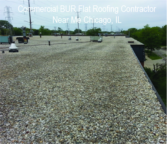 Commercial BUR Flat Roofing Contractor Near Me