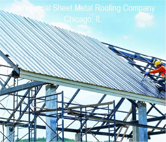 Commercial Sheet Metal Roofing Company Illinois